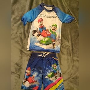 Boys Mario Swim set